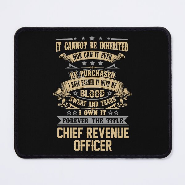 Item preview, Chief Revenue Officer T Shirt - Forever The Title Job Gift Item Tee designed and sold by celiagomez456.