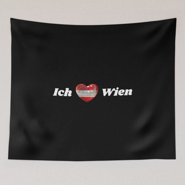 Item preview, My heart beats for Vienna - Viennese landmarks in the heart designed and sold by karlsageder.