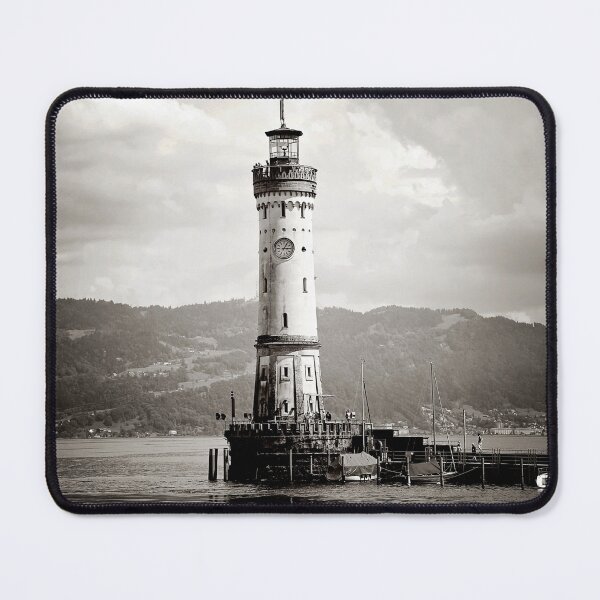 Item preview, Lindau Port with the Lighthouse, Bodensee, Germany designed and sold by Angela Cini.