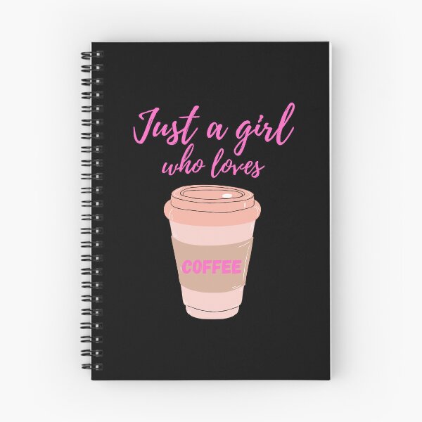 Item preview, Just A Girl Who Loves Coffee designed and sold by surprise-to-me.