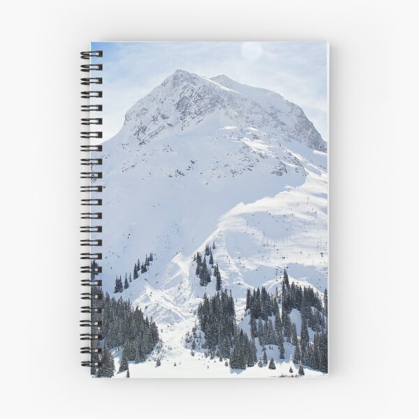 Item preview, Winter Mountain Peak in Lech am Arlberg designed and sold by Angela Cini.