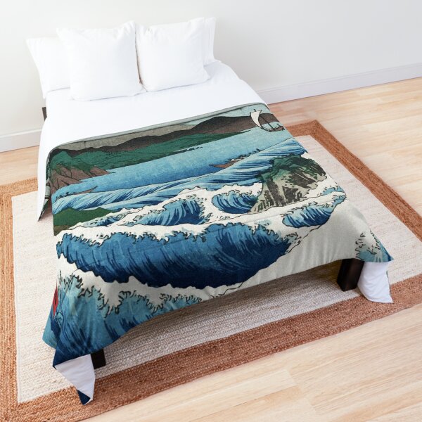 Japanese Wave Bedding for Sale