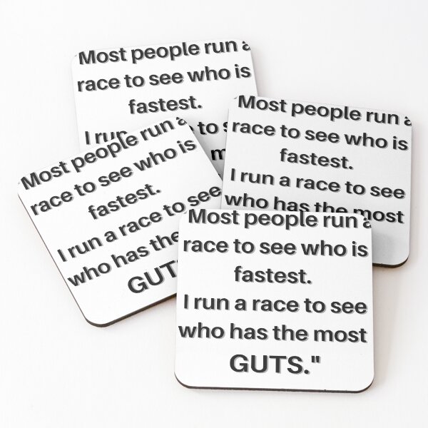 Item preview, "Most People run a race to see who is fastest. I run a race... designed and sold by Neil Elliott Designs.
