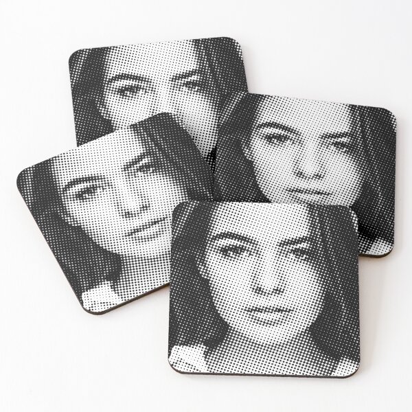 Item preview, Vintage, Half Tone, Woman's Face designed and sold by TeesMi.