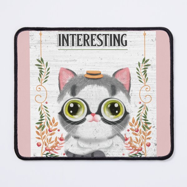 Item preview, Funny Glasses Cat Birthday Gift Idea, moms birthday designed and sold by LGMmugsdesign.