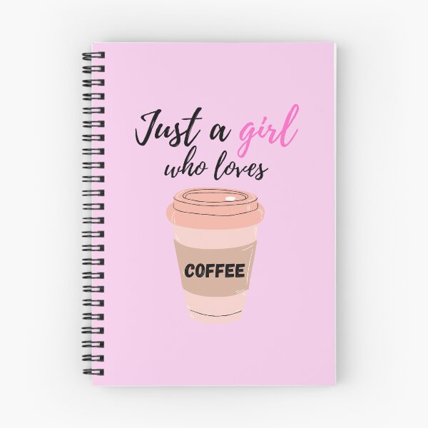 Item preview, Just A Girl Who Loves Coffee designed and sold by surprise-to-me.