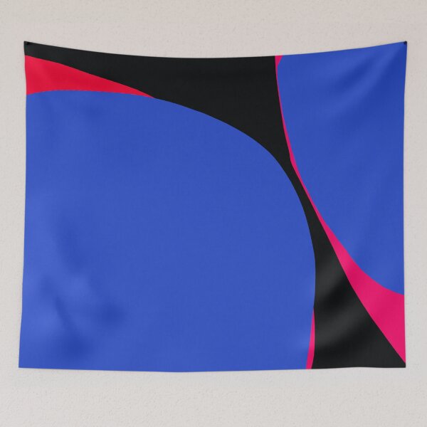 Item preview, Blue Black Red Shapes, Irena Orlov designed and sold by Irena Orlov.