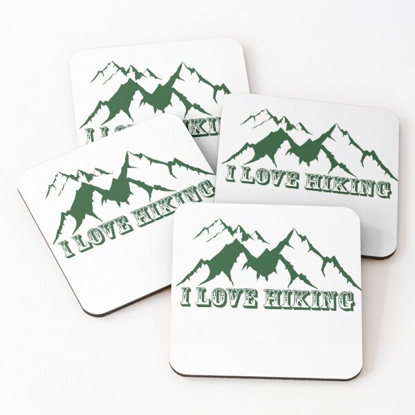 Item preview, i love hiking designed and sold by win Design.