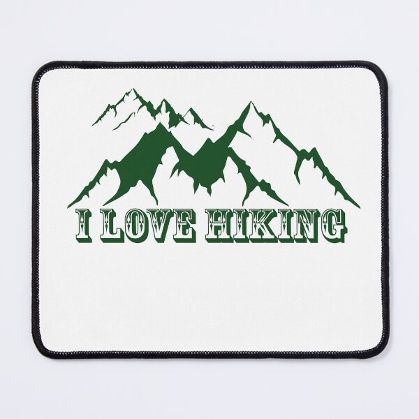 Item preview, i love hiking designed and sold by win Design.