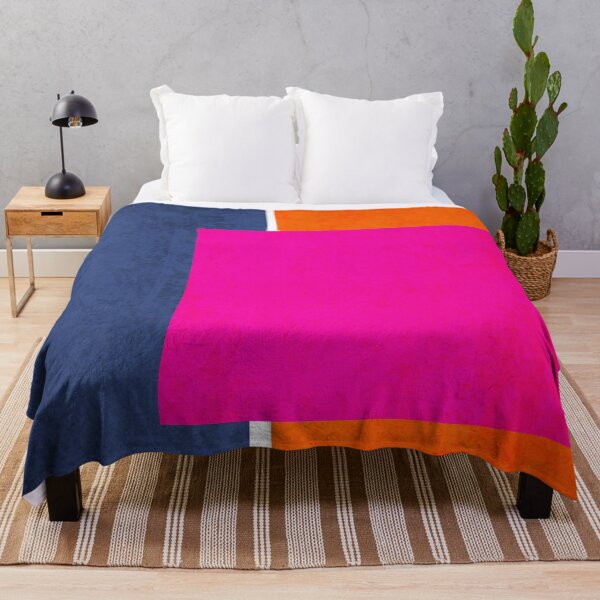 Item preview, Blue Orange Pink Geometric Shapes, Color Block, Irena Orlov designed and sold by Irena Orlov.