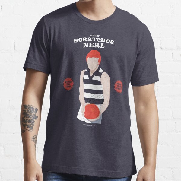Robert "Scratcher" Neal, Geelong (for navy shirts only) Essential T-Shirt