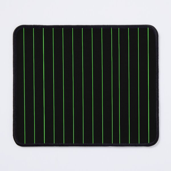Item preview, Black with Green Pinstripe designed and sold by TinaDonovanArt.