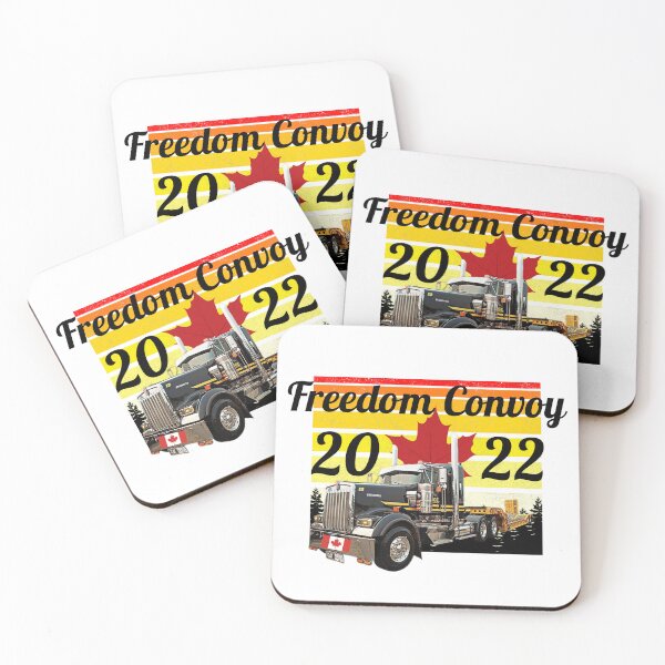 Item preview, Sunset Colors Freedom Trucker Convoy 2022  designed and sold by SGNorton.