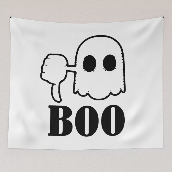 Item preview, Boo Thumbs Down Ghost (Transparent) designed and sold by Pajamurai.