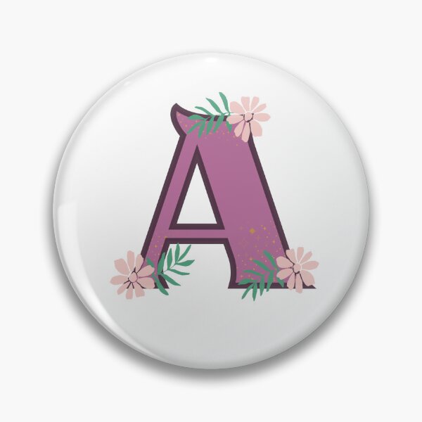 Item preview, Floral Letter A designed and sold by ImperialRose.