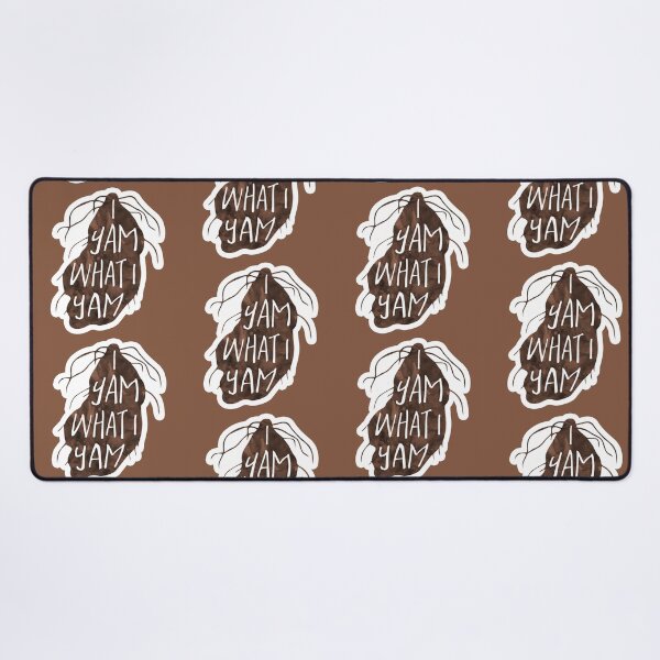 Item preview, I YAM what I YAM - Pun designed and sold by hitechmom.