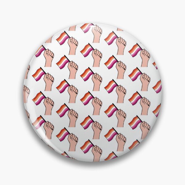 Item preview, Lesbian flag hand pattern  designed and sold by BThingies.
