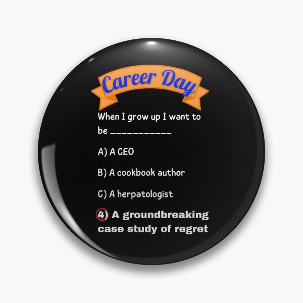 Item preview, Career Day – Want to Be an EXAMPLE! designed and sold by Ferocious-Pear.