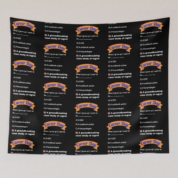 Item preview, Career Day – Want to Be an EXAMPLE! designed and sold by Ferocious-Pear.