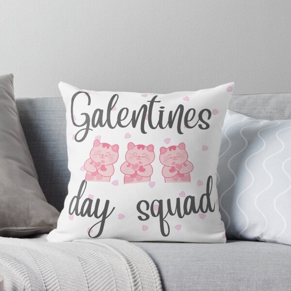 Item preview, Galentines day squad cute kitties designed and sold by Vicsdesignsart.