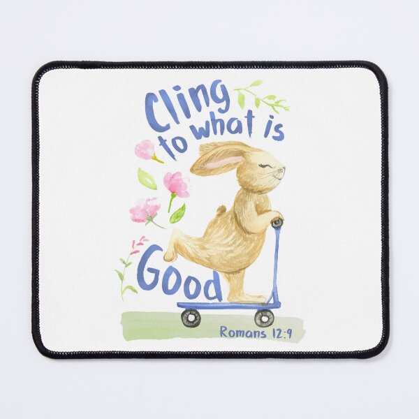 Item preview, Romans 12:9 Blue designed and sold by amazingjoy.