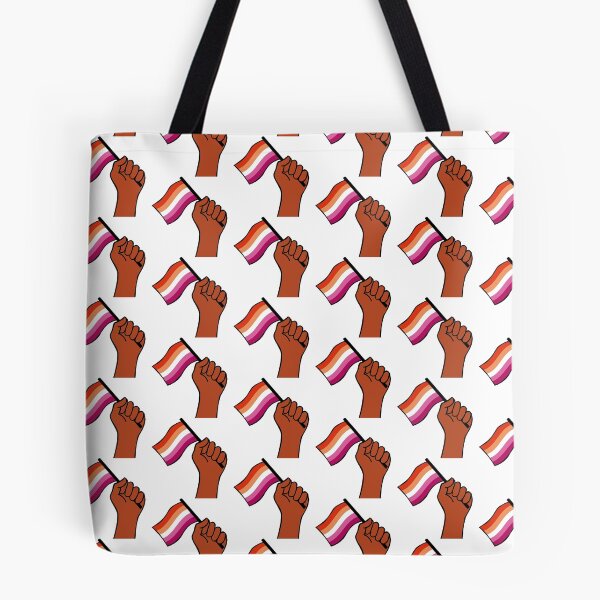 Item preview, Lesbian flag hand pattern  designed and sold by BThingies.