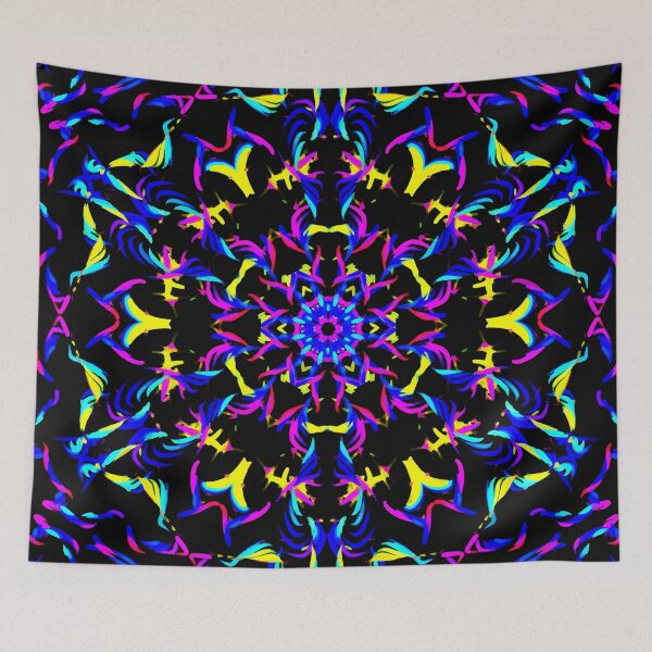 Item preview, Neon Cita Mandala Art designed and sold by Ariel Guevara.