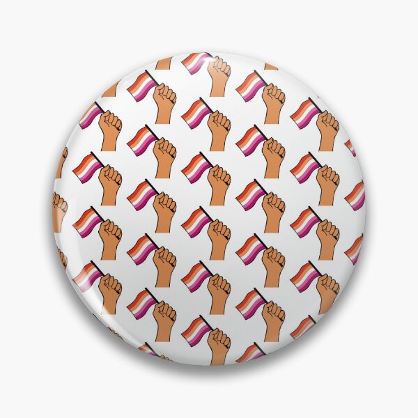 Item preview, Lesbian flag hand pattern  designed and sold by BThingies.