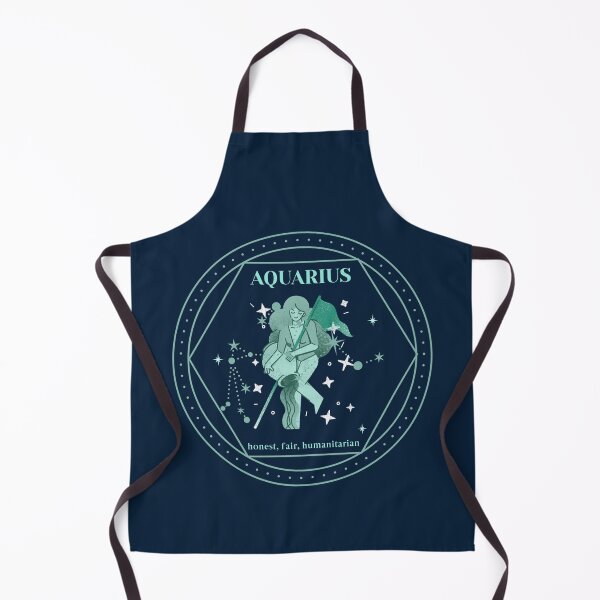 Item preview, Aquarius. Zodiac Sign With Character Traits designed and sold by Rebel-Design.