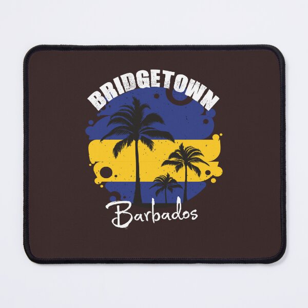 Item preview, Bridgetown Barbados Flag Sunset designed and sold by MrEddie10.
