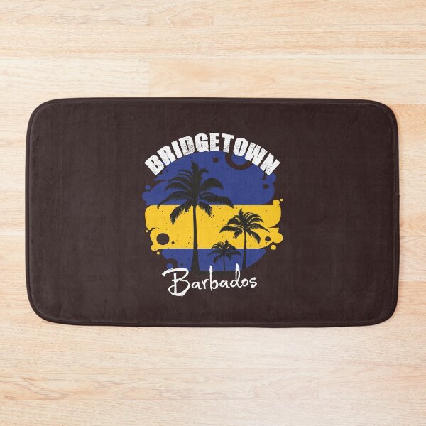 Item preview, Bridgetown Barbados Flag Sunset designed and sold by MrEddie10.