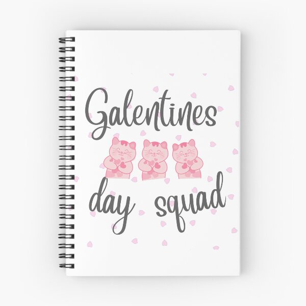 Item preview, Galentines day squad cute kitties designed and sold by Vicsdesignsart.