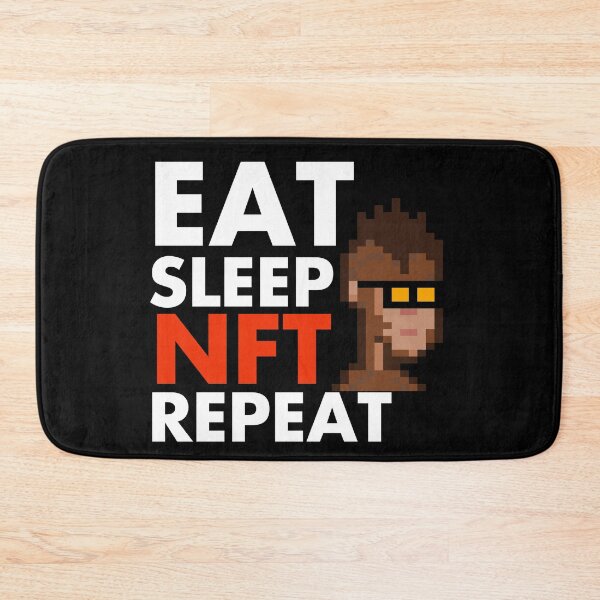 Item preview, Eat Sleep Collect NFT Crypto Monkey #54 designed and sold by patricklevar.