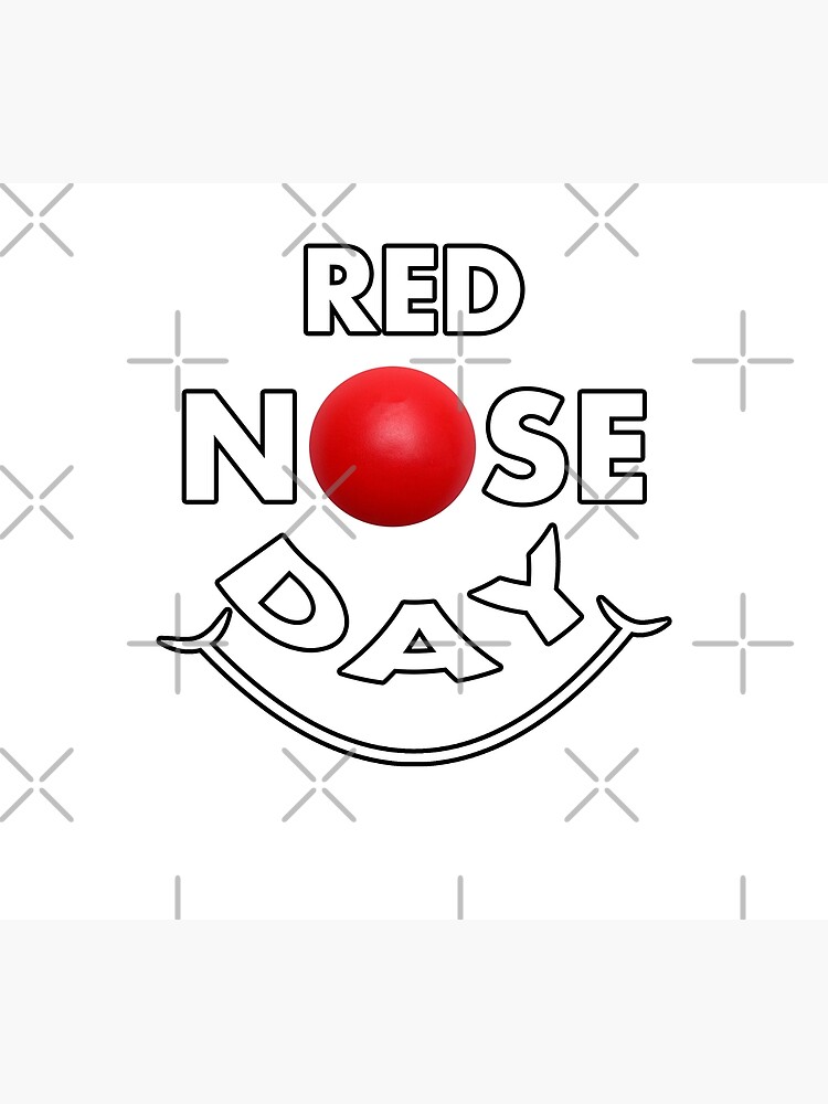 "Red Nose Day 2022" Poster by Aboolk Redbubble