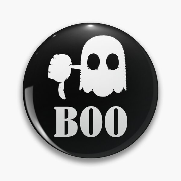 Item preview, Boo Thumbs Down Ghost (Black and White) designed and sold by Pajamurai.