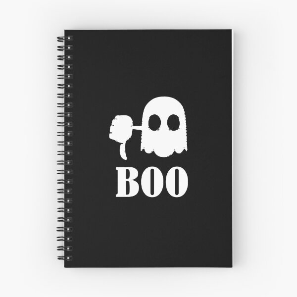 Item preview, Boo Thumbs Down Ghost (Black and White) designed and sold by Pajamurai.