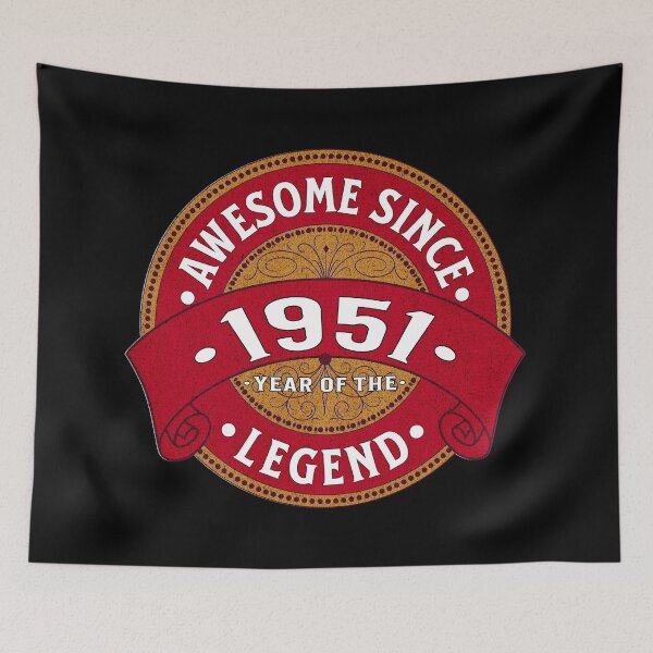 Item preview, Awesome Since 1951, 75th birthday gift designed and sold by Ray's Photos & Art.
