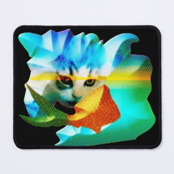 Item preview, FUNNY AND HUNGRY MEOW CAT FISH EATING FISH. designed and sold by Ralek.