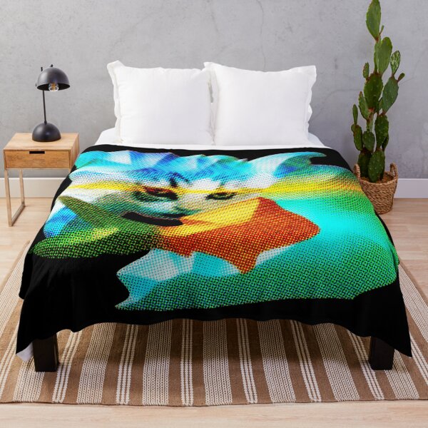 Item preview, FUNNY AND HUNGRY MEOW CAT FISH EATING FISH. designed and sold by Ralek.