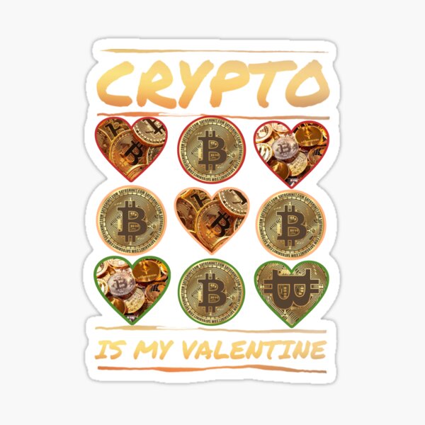 Item preview, Crypto es mi San Valentín. designed and sold by Umiska.