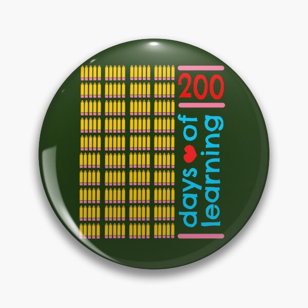 Item preview, 200 days of learning designed and sold by sandpiperstudio.
