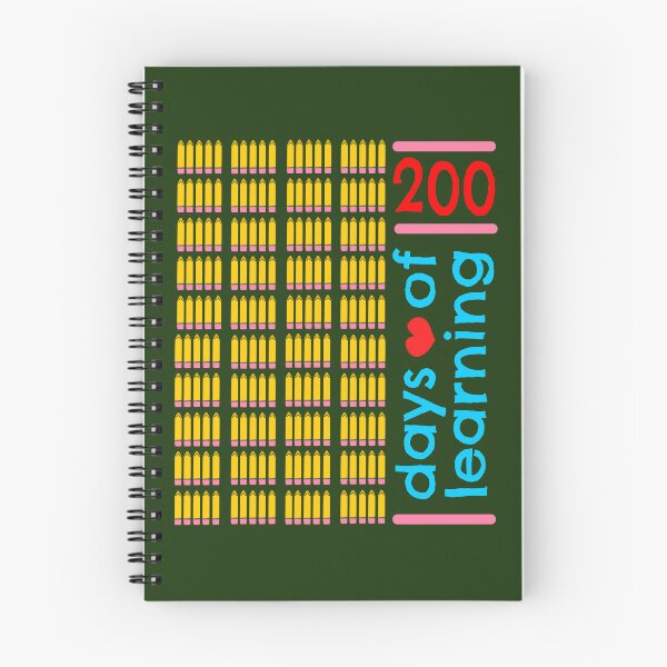 Item preview, 200 days of learning designed and sold by sandpiperstudio.