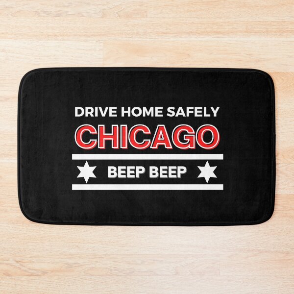 Item preview, Drive Home Safely Chicago Beep Beep Bulls designed and sold by Hear4theEars.