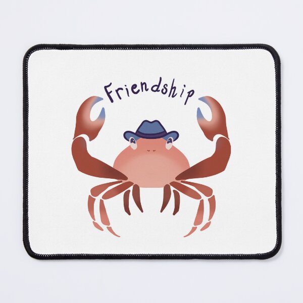 Item preview, Friendship Cowboy Crab (no background) designed and sold by artbymalyn.