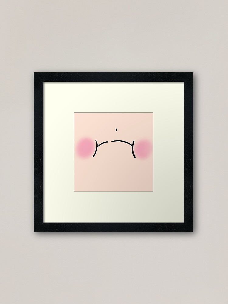 Anime pout face Art Board Print for Sale by Nyamelon