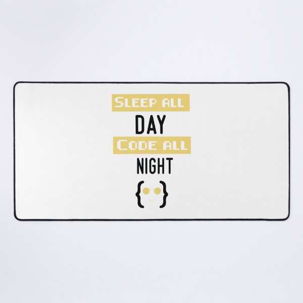 Item preview,  funny programming sayings Sleep All Day Code All Night cool programmer design for software developer  designed and sold by shoppingforyou ⭐⭐⭐⭐⭐.