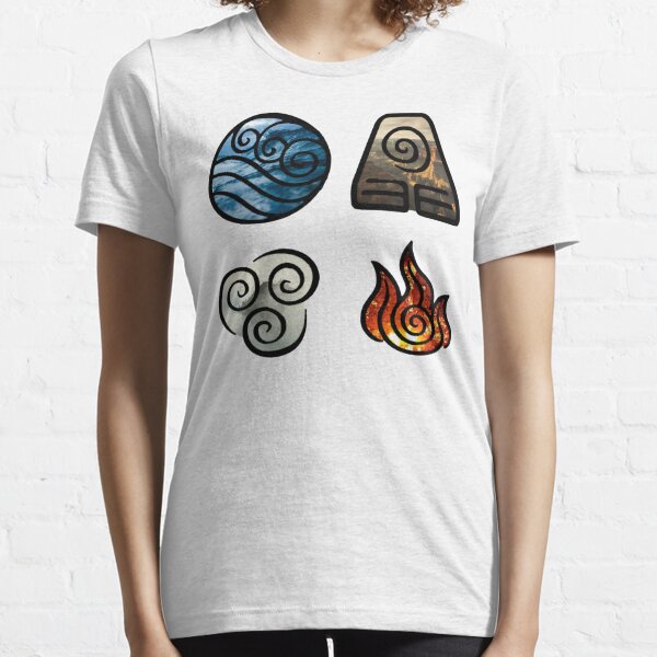 tie dye avatar the last airbender shirt