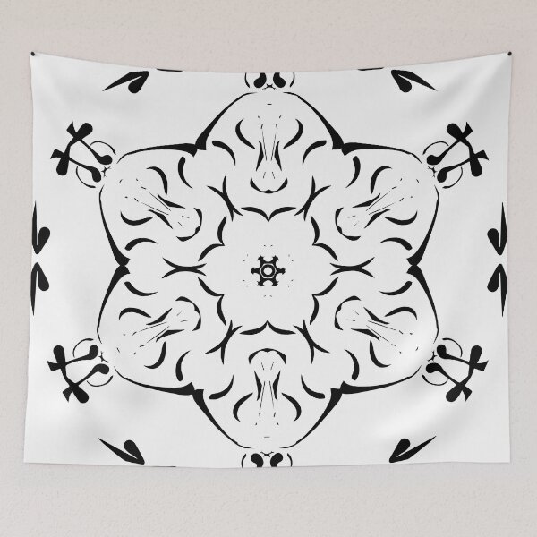 Item preview, Black ink Toro Mandala designed and sold by Ariel Guevara.
