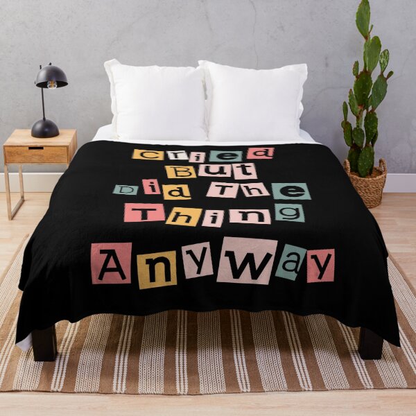 Item preview, Cried But Did The Thing Cute Sweet Gift Funny memes Award Unisex designed and sold by pedrored369.