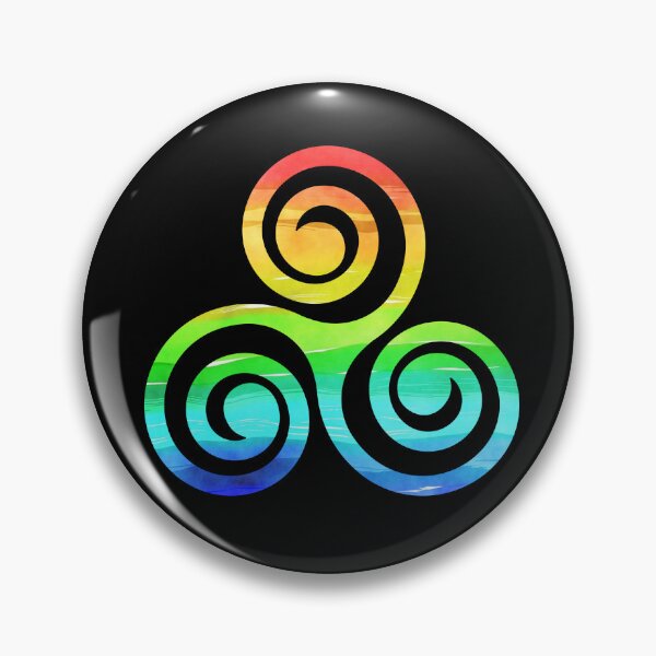 Item preview, Rainbow triple spiral designed and sold by Tanuja  Sharma.